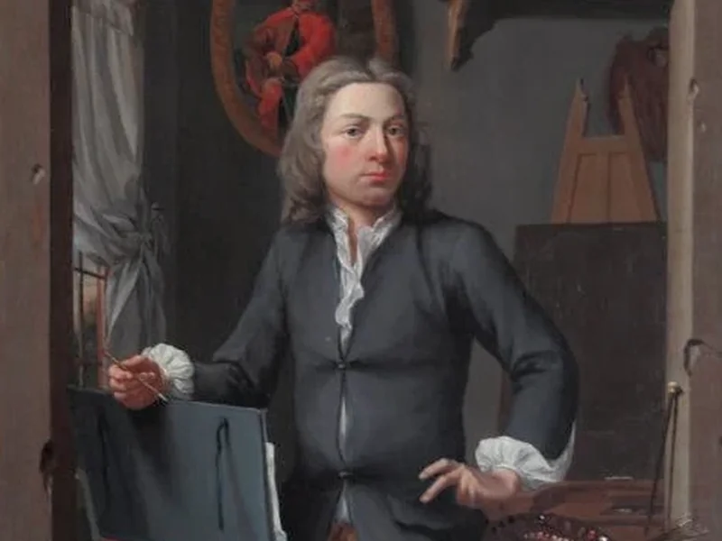 1719-Gerrit Zegelaar - Autoritratto